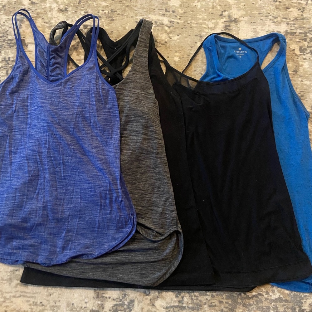 Tank top bundle!!! 4 Lululemon 1 athleta.